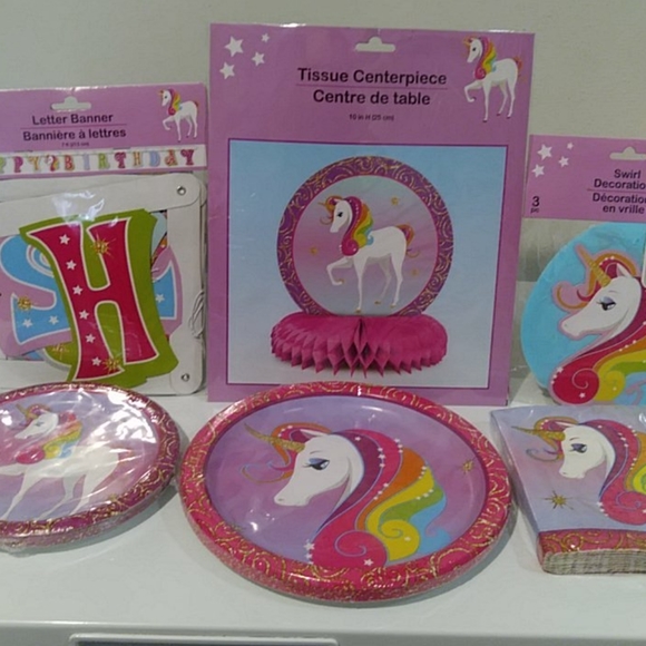 Greenbrier Other - 🔥 Sale🔥Unicorn Birthday Set  🎂